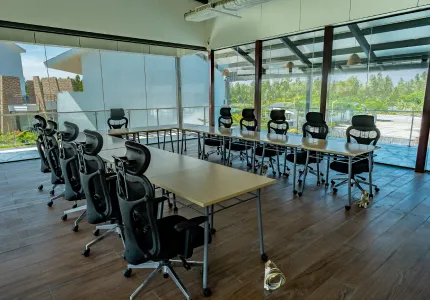 Citrine meeting room at Sportico Resorts near Bangalore