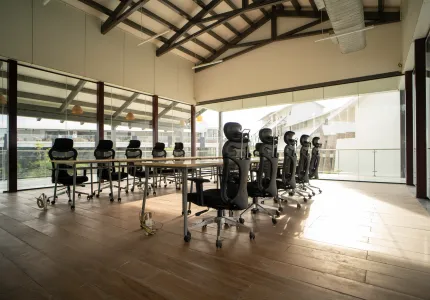Opal boardroom at Sportico Resorts near Bangalore