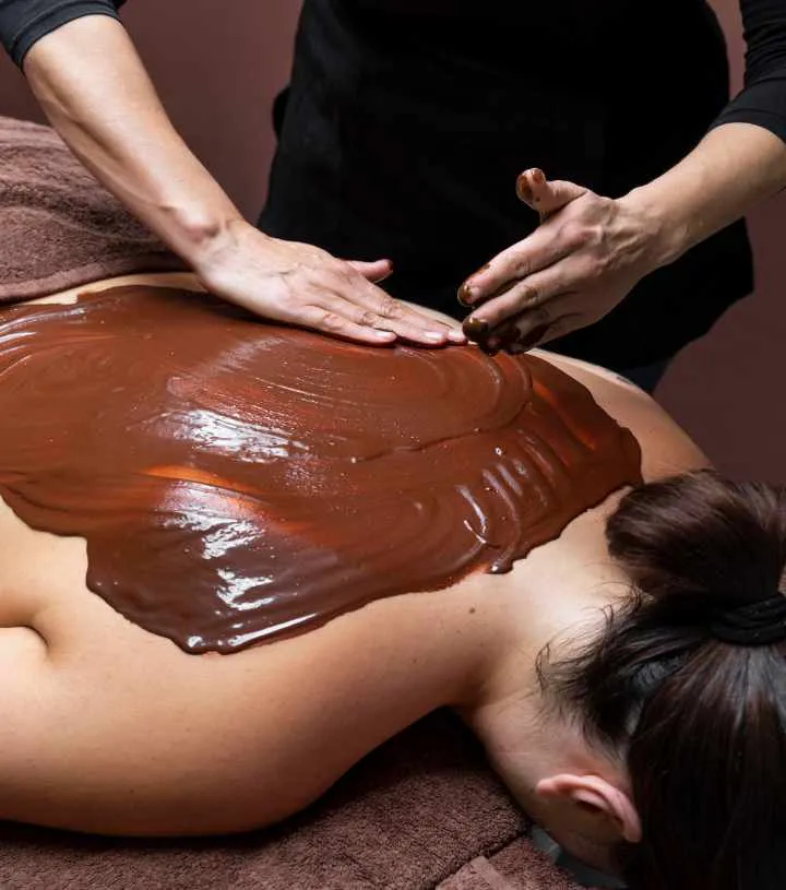 Chocolate body wrap at Cynara Spa, Sportico Resorts near Bangalore